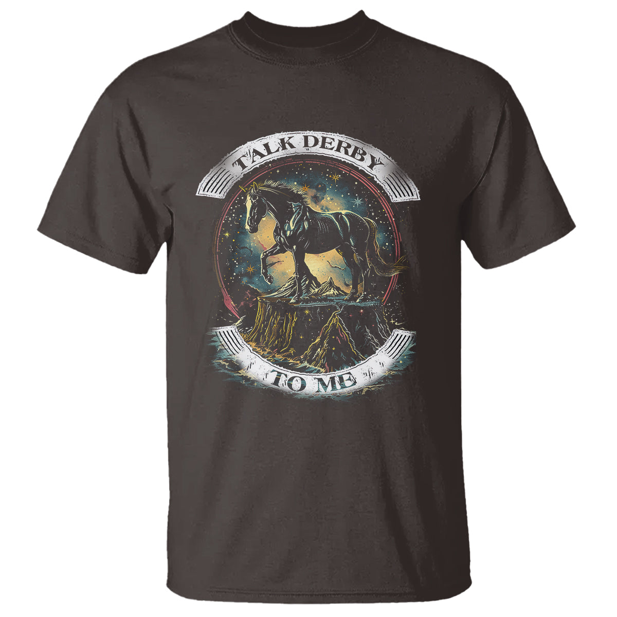 Funny Horse Racing T Shirt Talk Derby To Me Horse Lover - Wonder Print Shop