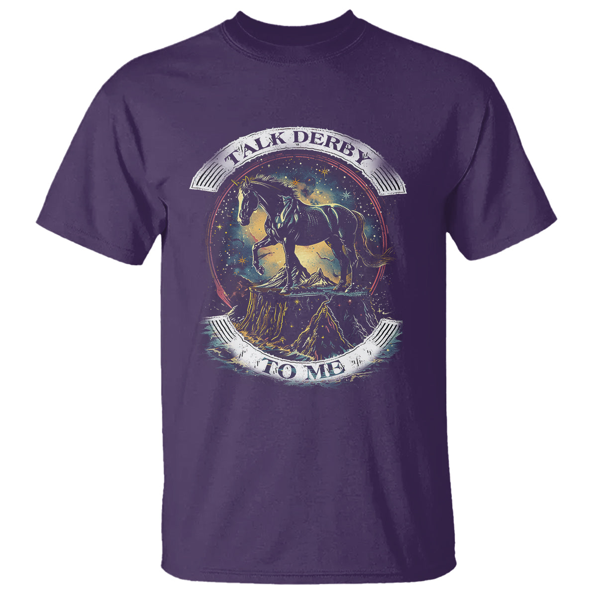 Funny Horse Racing T Shirt Talk Derby To Me Horse Lover - Wonder Print Shop