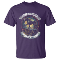 Funny Horse Racing T Shirt Talk Derby To Me Horse Lover - Wonder Print Shop