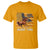 Derby Time American Flag Patriotic Horse Racing T Shirt - Wonder Print Shop