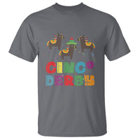Funny Horse Racing T Shirt Cinco De Derby Mexican Horse Race - Wonder Print Shop