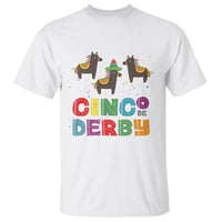 Funny Horse Racing T Shirt Cinco De Derby Mexican Horse Race - Wonder Print Shop