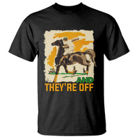 Funny Horse Racing T Shirt And They're Off Horses Race Lover - Wonder Print Shop