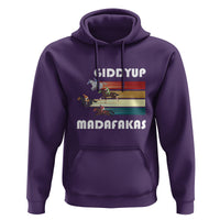 Funny Horse Racing Hoodie Giddy Up Madafakas Horses Race Lover - Wonder Print Shop