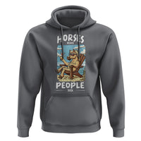 Horse Because People Suck Anti Social Horse Lover Hoodie - Wonder Print Shop