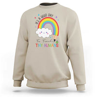 Pre-School Teacher Sweatshirt It's A Good Day To Teach Tiny Human - Wonder Print Shop