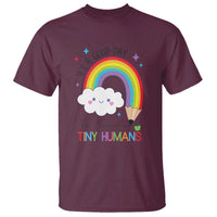 Pre-School Teacher T Shirt It's A Good Day To Teach Tiny Human - Wonder Print Shop