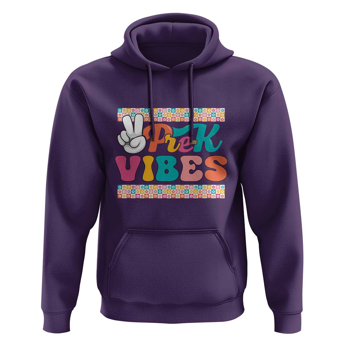 Pre-K Vibes Teacher Kids Back To School Hoodie - Wonder Print Shop