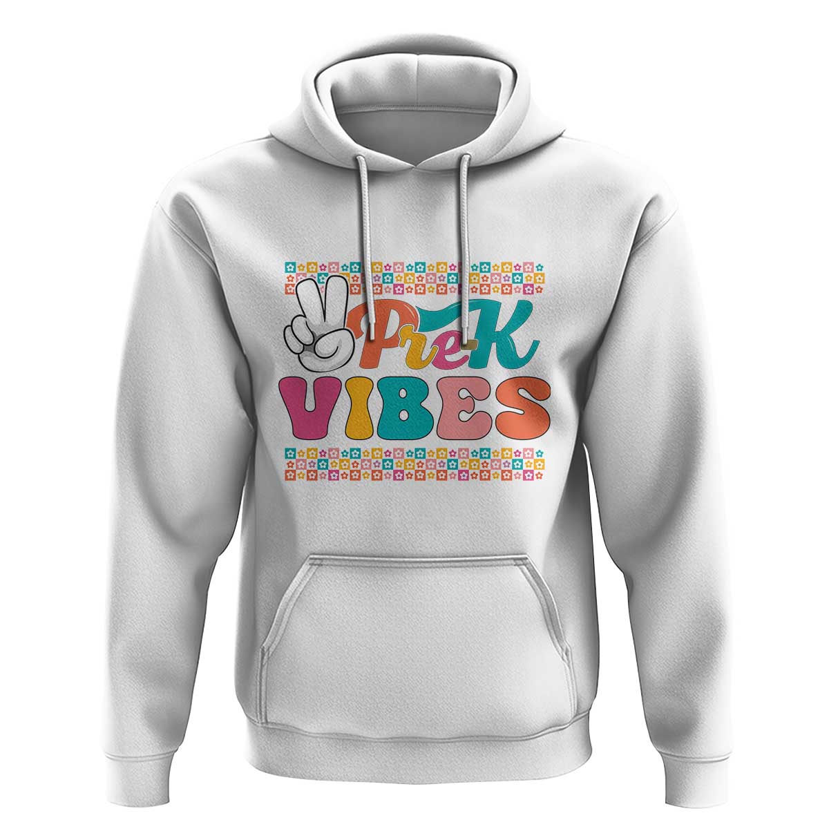 Pre-K Vibes Teacher Kids Back To School Hoodie - Wonder Print Shop