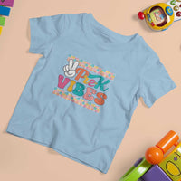 Pre-K Vibes Teacher Kids Back To School T Shirt For Kid - Wonder Print Shop