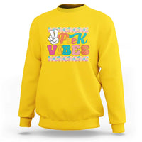 Pre-K Vibes Teacher Kids Back To School Sweatshirt - Wonder Print Shop