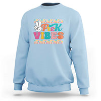 Pre-K Vibes Teacher Kids Back To School Sweatshirt - Wonder Print Shop