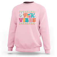 Pre-K Vibes Teacher Kids Back To School Sweatshirt - Wonder Print Shop