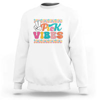 Pre-K Vibes Teacher Kids Back To School Sweatshirt - Wonder Print Shop