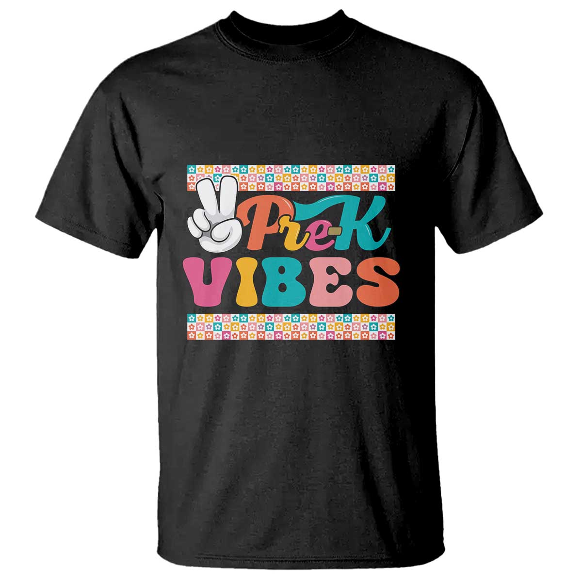 Pre-K Vibes Teacher Kids Back To School T Shirt - Wonder Print Shop