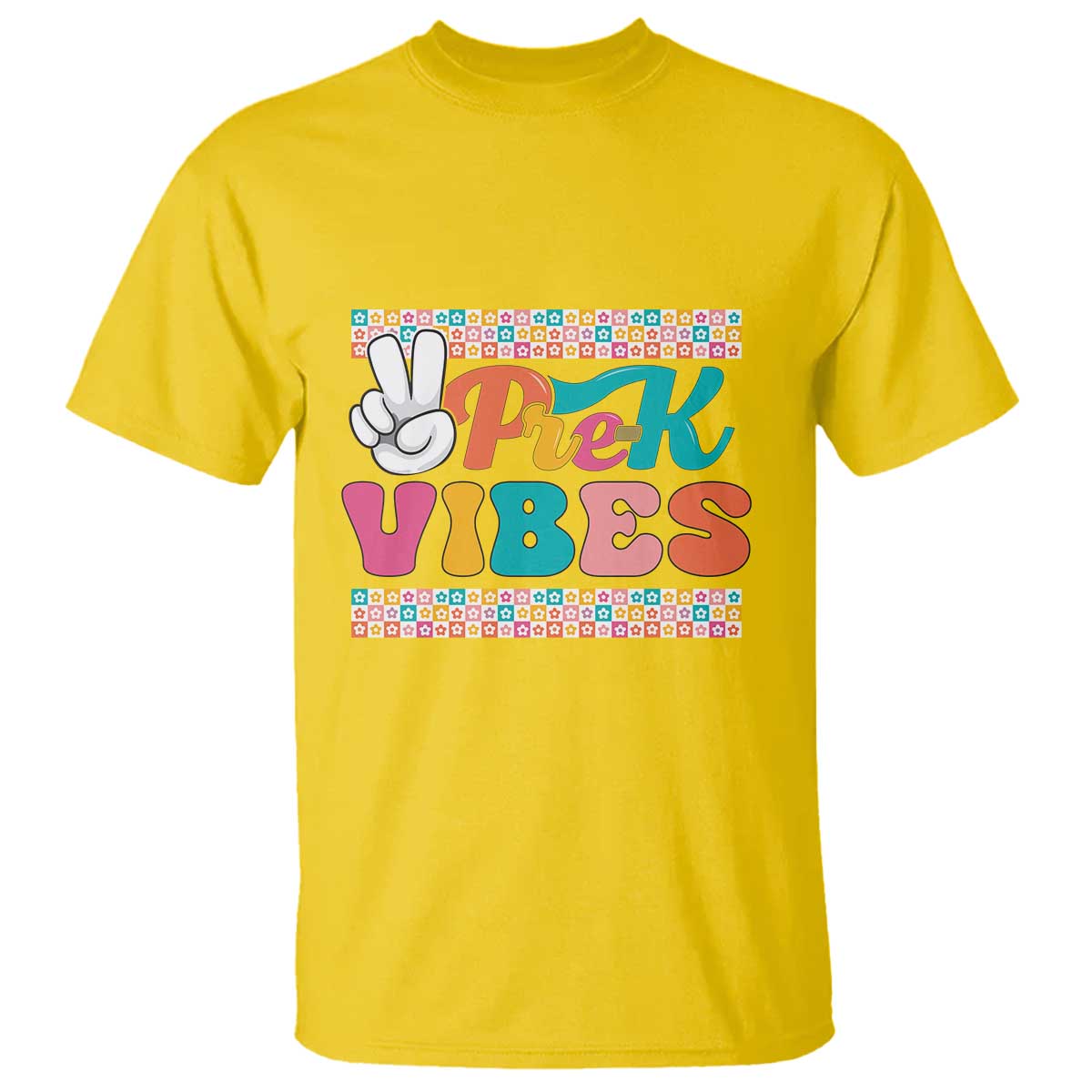 Pre-K Vibes Teacher Kids Back To School T Shirt - Wonder Print Shop
