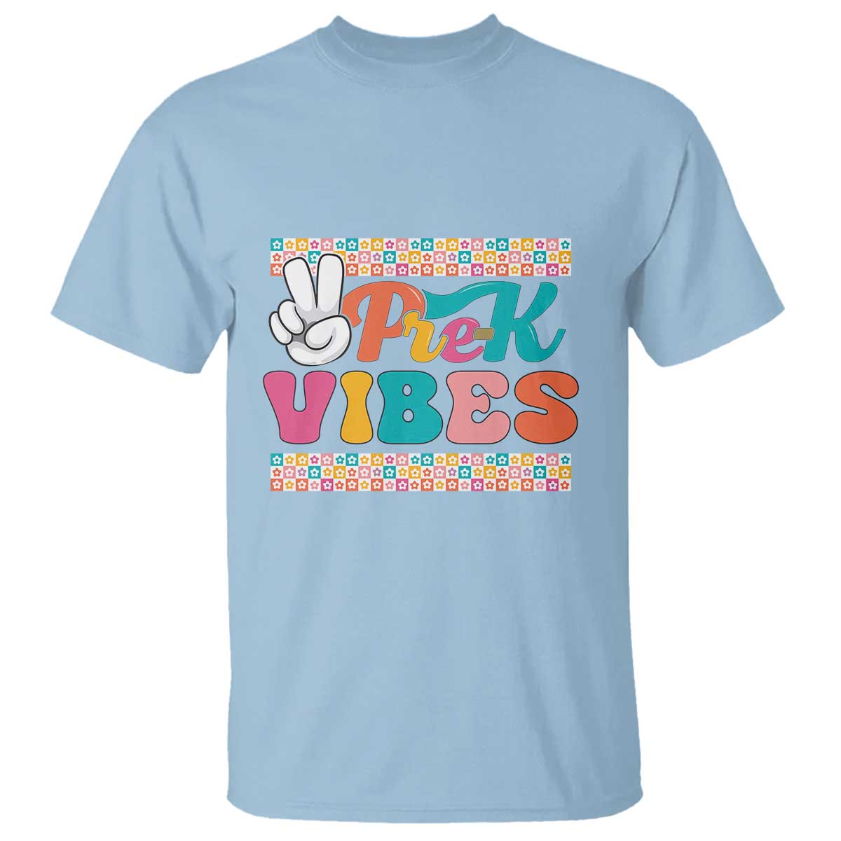Pre-K Vibes Teacher Kids Back To School T Shirt - Wonder Print Shop