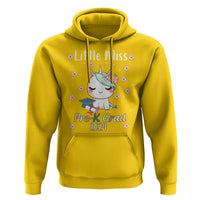 Pre-School Graduation Hoodie Little Miss Pre-K Grad 2024 Cute Unicorn - Wonder Print Shop