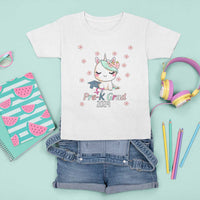 Pre-School Graduation T Shirt For Kid Little Miss Pre-K Grad 2024 Cute Unicorn - Wonder Print Shop