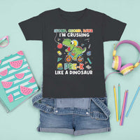Pre-School T Shirt For Kid I'm Crushing Pre-K Like A Dinosaur Back To School - Wonder Print Shop