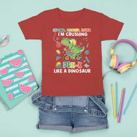 Pre-School T Shirt For Kid I'm Crushing Pre-K Like A Dinosaur Back To School - Wonder Print Shop