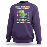 Pre-School Sweatshirt I'm Crushing Pre-K Like A Dinosaur Back To School - Wonder Print Shop