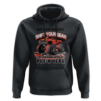 Pre-School Monster Truck Hoodie Rev Your Engines Shift Your Gear I'm Crashing Into My Pre-K Year - Wonder Print Shop