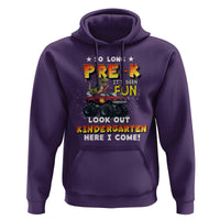 Pre-School Graduation Hoodie So Long Pre-K Look Out Kindergarten Here I Come Dinosaur Monster Truck - Wonder Print Shop