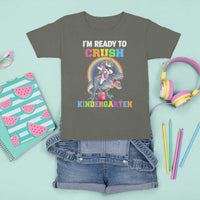 I'm Ready To Crush Kindergarden T Shirt For Kid Funny Monster Truck Dinosaur Unicorn - Wonder Print Shop