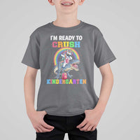 I'm Ready To Crush Kindergarden T Shirt For Kid Funny Monster Truck Dinosaur Unicorn - Wonder Print Shop