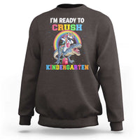 I'm Ready To Crush Kindergarden Sweatshirt Funny Monster Truck Dinosaur Unicorn - Wonder Print Shop