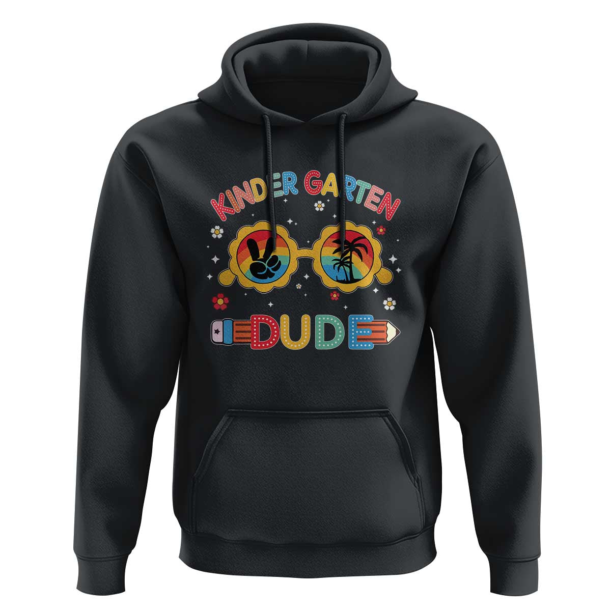 Funny Cool Kindergarten Dude Hoodie - Wonder Print Shop