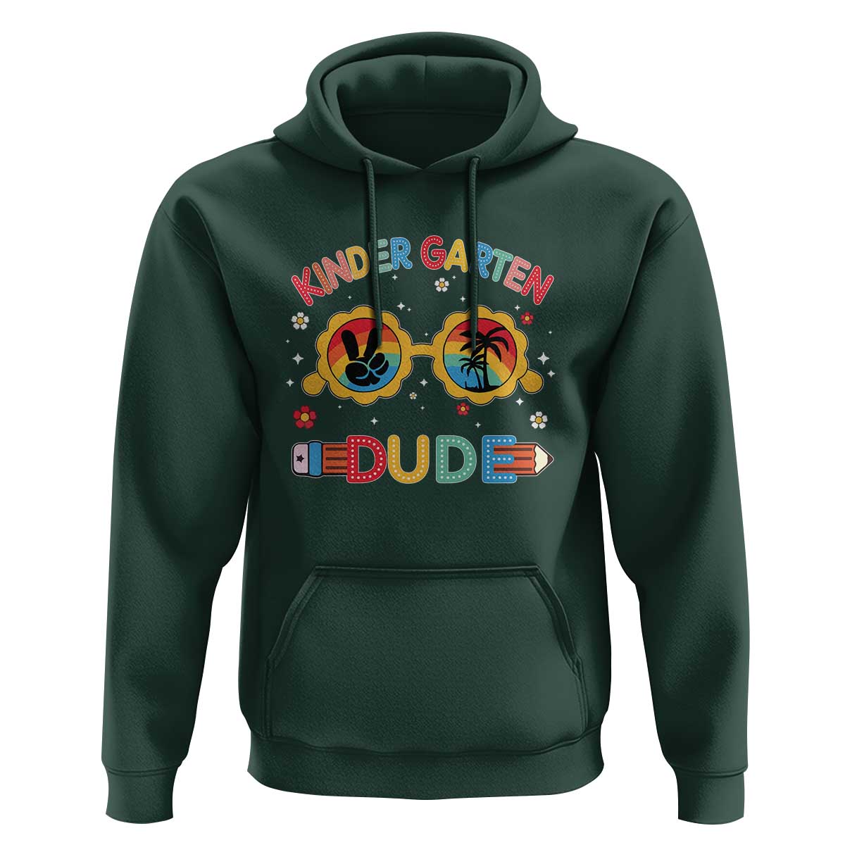 Funny Cool Kindergarten Dude Hoodie - Wonder Print Shop