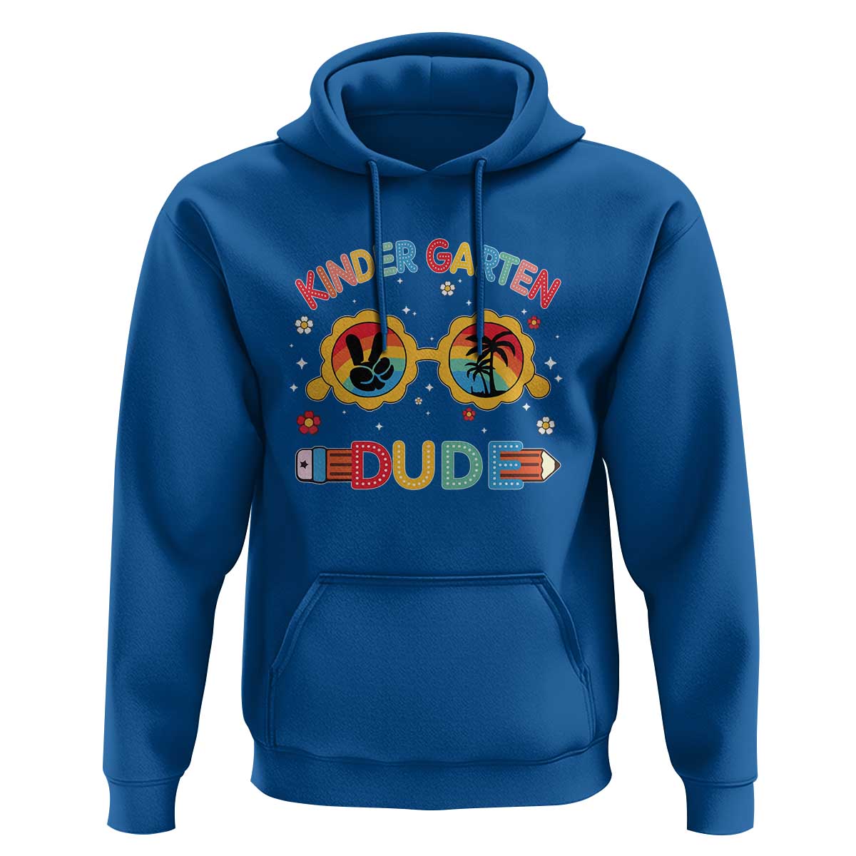 Funny Cool Kindergarten Dude Hoodie - Wonder Print Shop