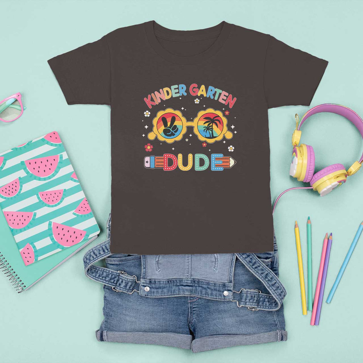 Funny Cool Kindergarten Dude T Shirt For Kid - Wonder Print Shop
