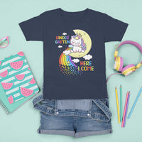 Kindergarten Here I come T Shirt For Kid Cute Unicorn Back To School - Wonder Print Shop
