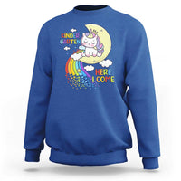 Kindergarten Here I come Sweatshirt Cute Unicorn Back To School - Wonder Print Shop