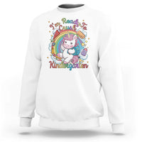 I'm Ready To Crush Kindergarden Sweatshirt Rainbow Unicorn Back To School - Wonder Print Shop