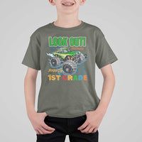 Look Out 1st Grade Monster Truck T Shirt For Kid - Wonder Print Shop