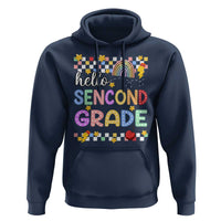Hello Second Grade Groovy Back To School Hoodie - Wonder Print Shop