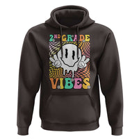 2nd Grade Vibes Hoodie Retro Groovy Back To School - Wonder Print Shop
