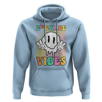 2nd Grade Vibes Hoodie Retro Groovy Back To School - Wonder Print Shop