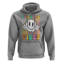 2nd Grade Vibes Hoodie Retro Groovy Back To School - Wonder Print Shop