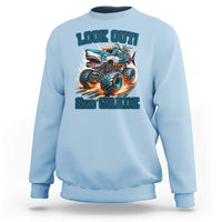 Look Out 2nd Grade Monster Truck Sweatshirt - Wonder Print Shop