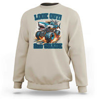 Look Out 2nd Grade Monster Truck Sweatshirt - Wonder Print Shop