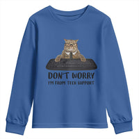 Funny Don't Worry I'm From Tech Support Youth Sweatshirt