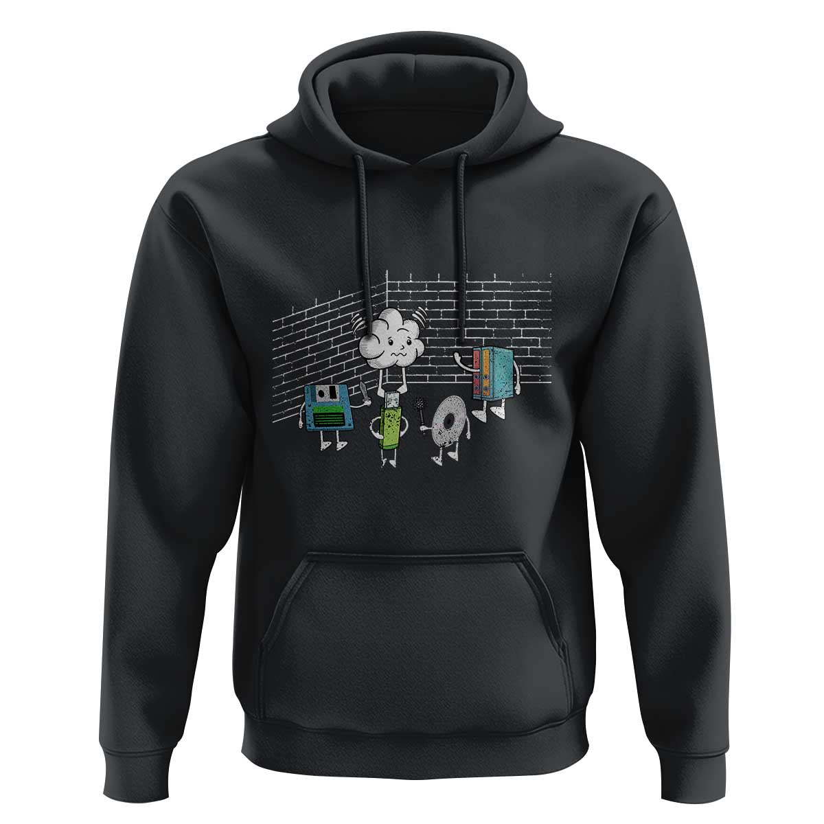 Funny Software Developers Hoodie Computer Storage Evolution Cloud
