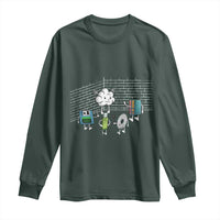 Funny Software Developers Long Sleeve Shirt Computer Storage Evolution Cloud