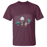 Funny Software Developers T Shirt Computer Storage Evolution Cloud
