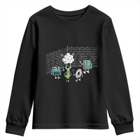 Funny Software Developers Youth Sweatshirt Computer Storage Evolution Cloud